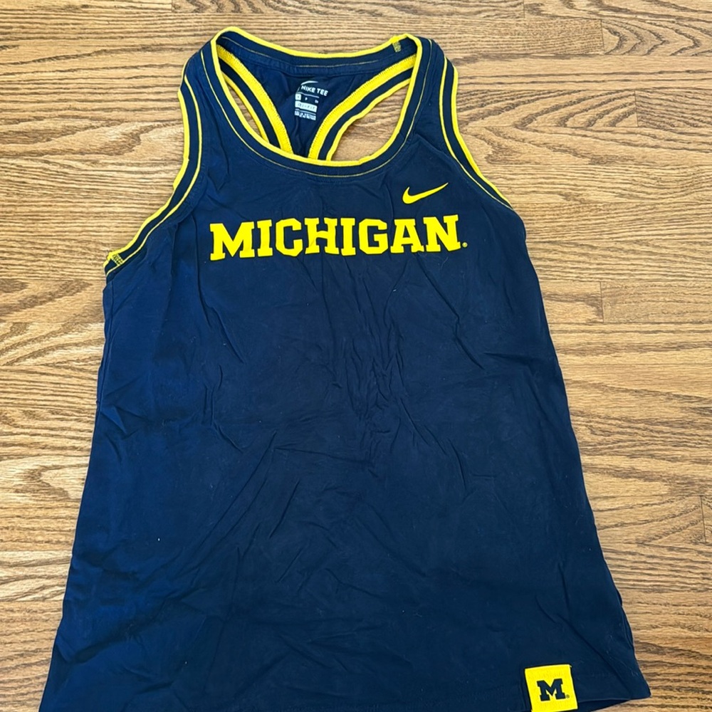 Brand new, never worn Michigan tank top